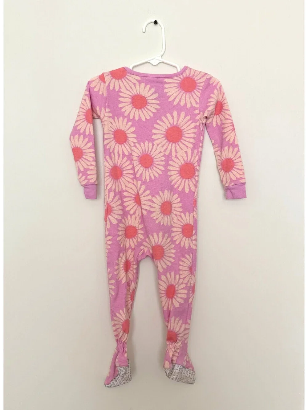 Carter's Baby Girl Daisy Footed Pajamas 24M